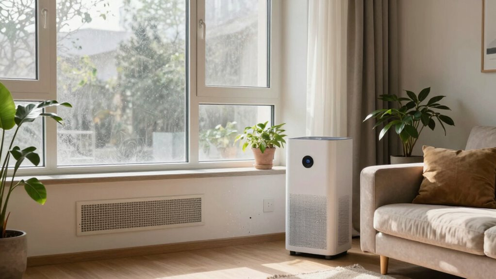 indoor air pollutant buildup