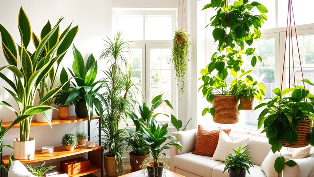 indoor plants for air purification