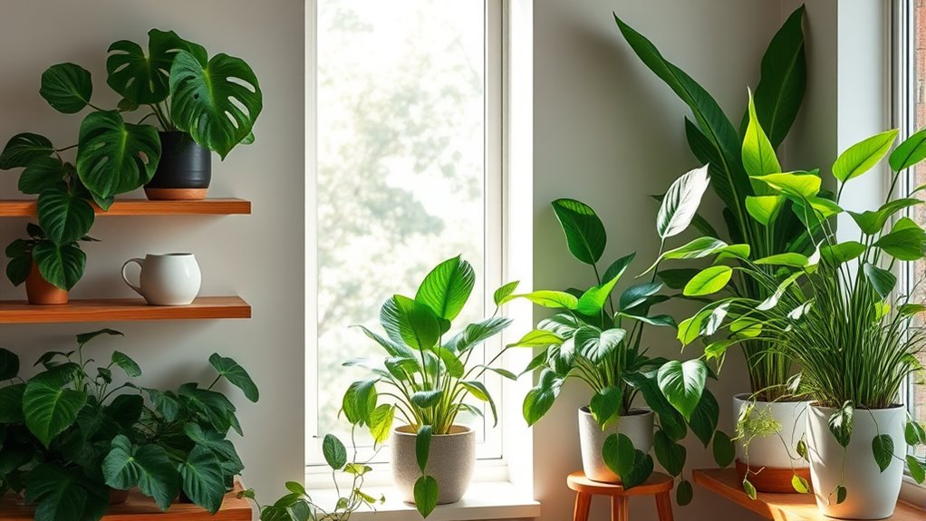 indoor plants purify indoor air