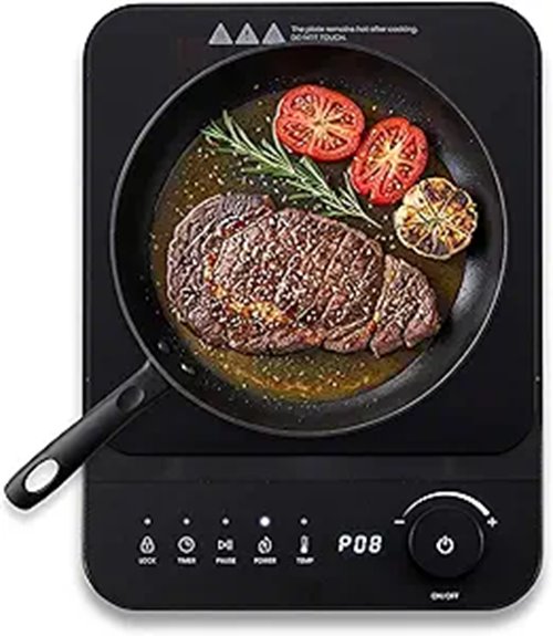 induction cooktop for gourmet cooking