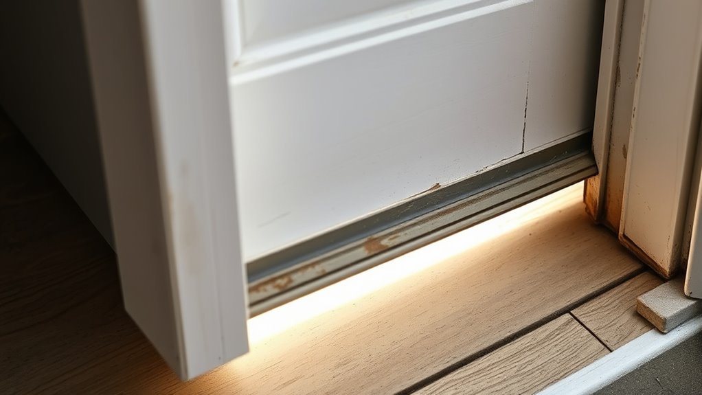 inspect seals for gaps