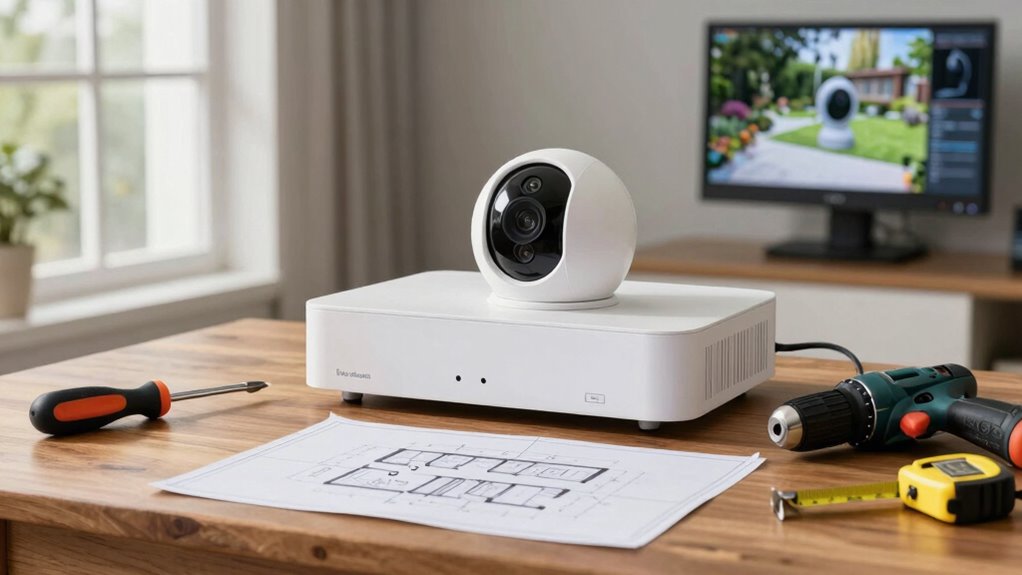 install and maintain security system