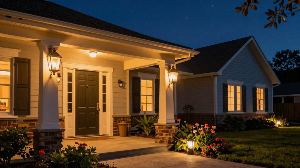 inviting security lighting techniques