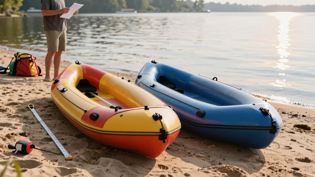 kayak size and capacity