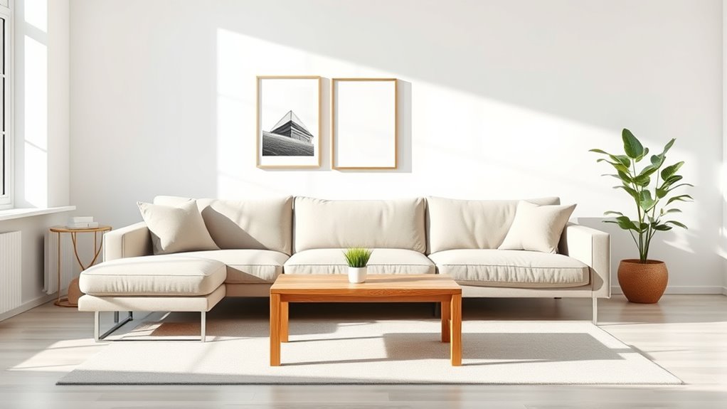 keep space simple and functional