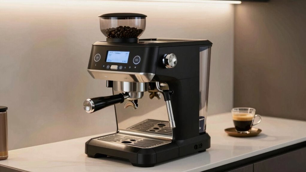 key espresso machine features