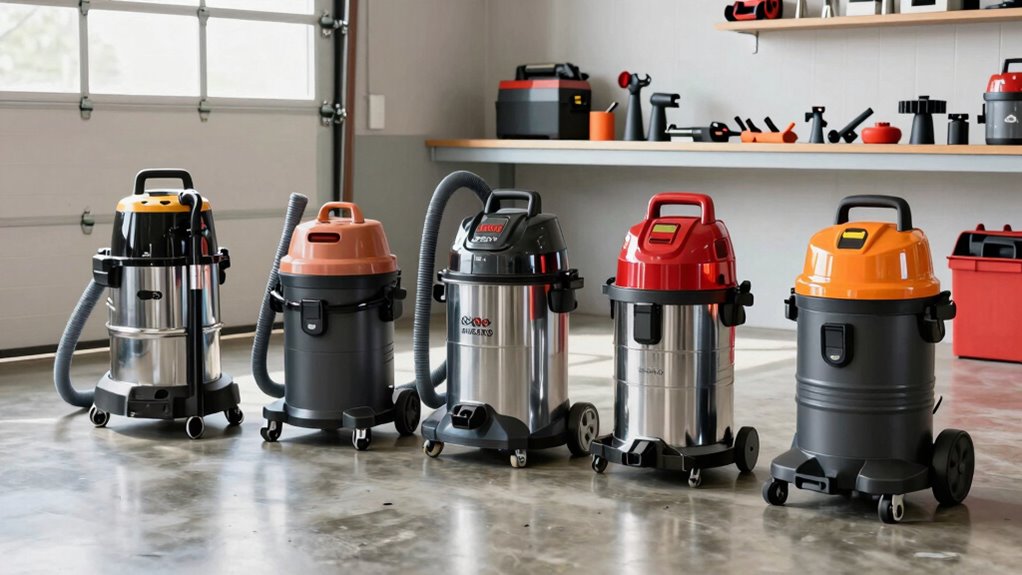 key factors for shop vacuum