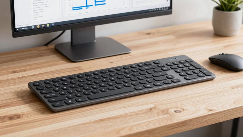 keyboard layout and connectivity