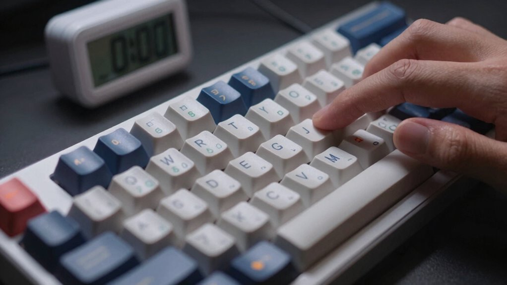 keyboard layout impact efficiency