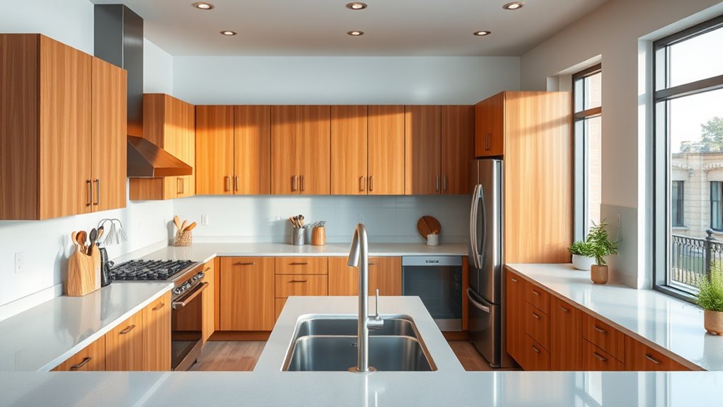 kitchen work triangle efficiency