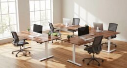 l shaped standing desk upgrade