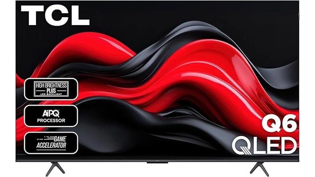 large qled smart tv