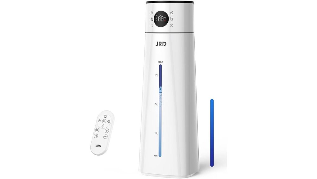large room humidifier remote