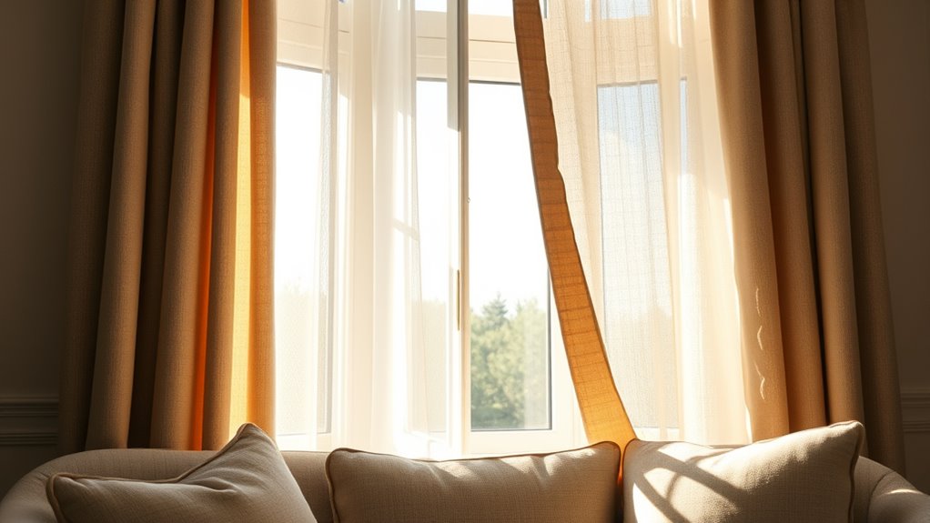 layered insulation window treatments