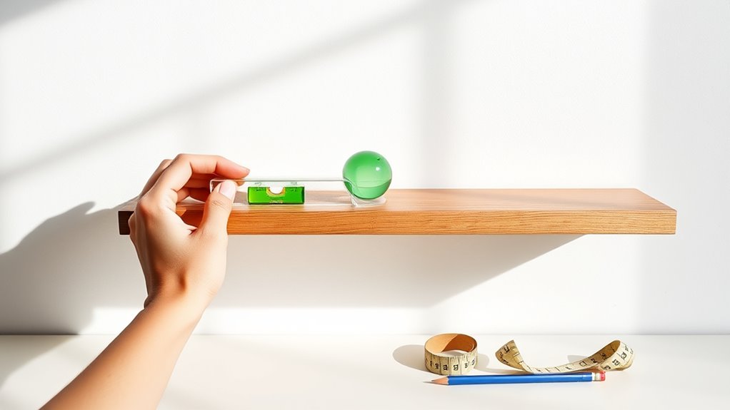 leveling shelves made easy