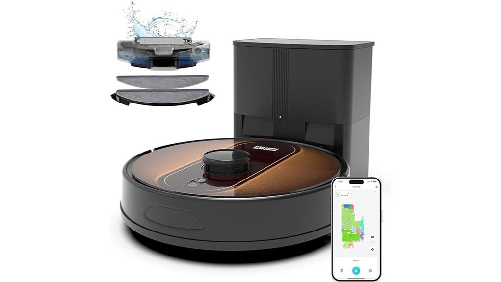 lidar vacuum and mop