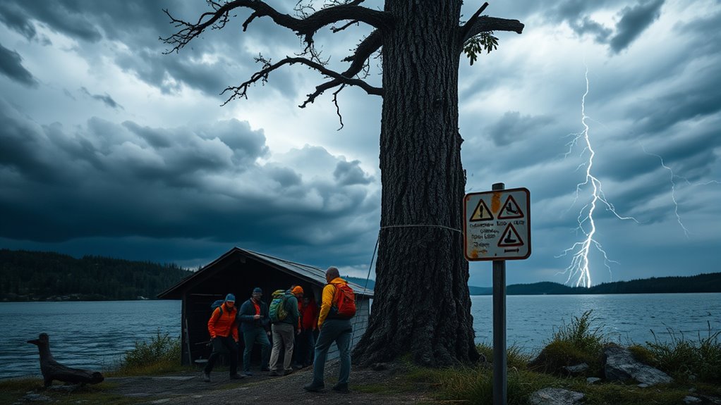 lightning safety outdoor tips