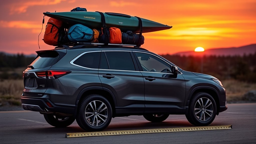 load roof rack safely