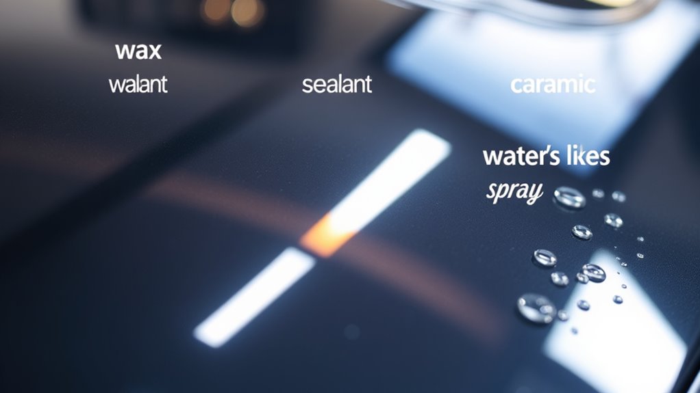 long lasting vehicle protection spray