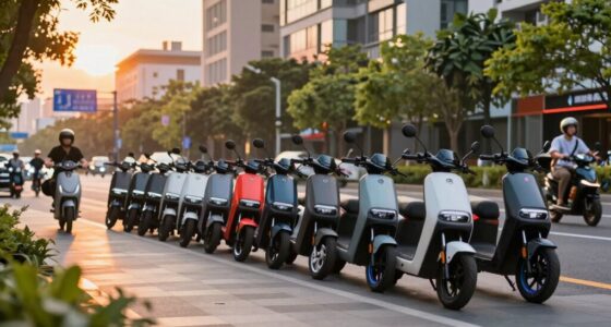 long range adult electric scooters