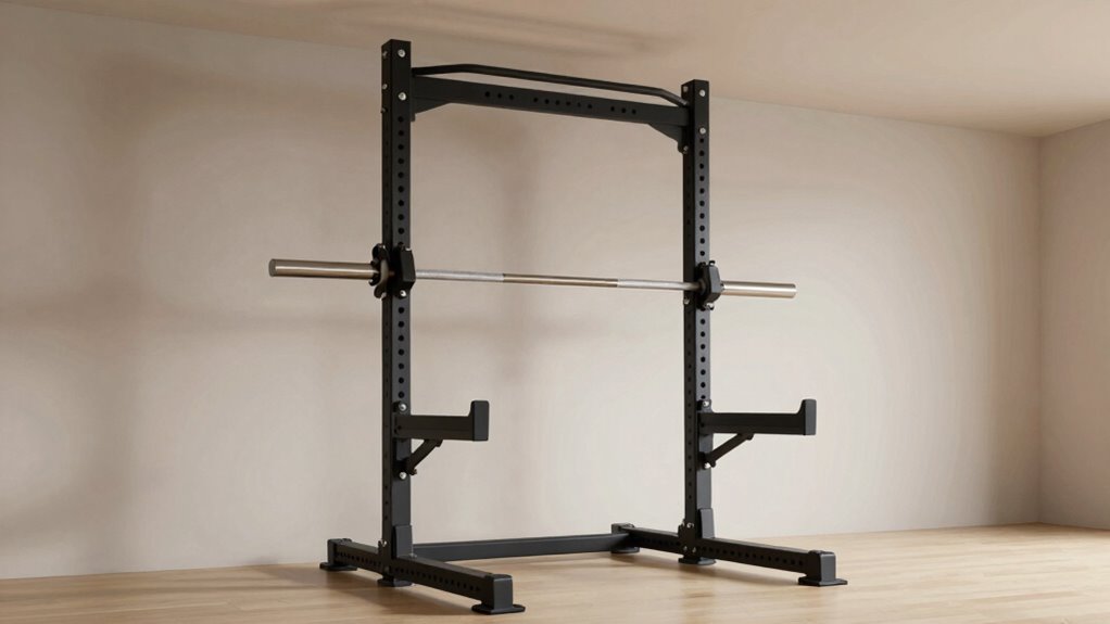 low ceiling squat rack