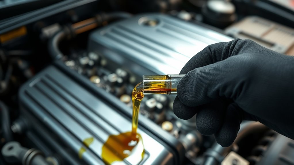 low oil causes engine damage