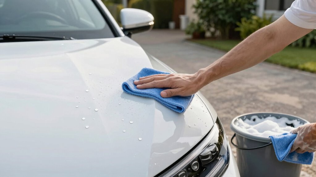 maintain swirl free car shine