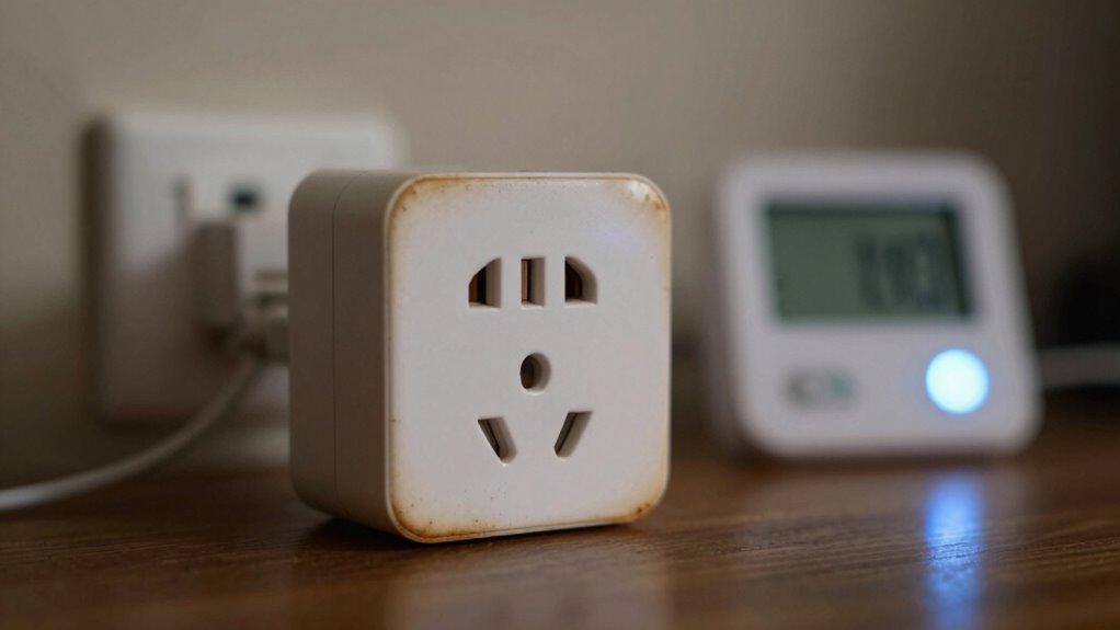 malfunctioning smart plug indicators