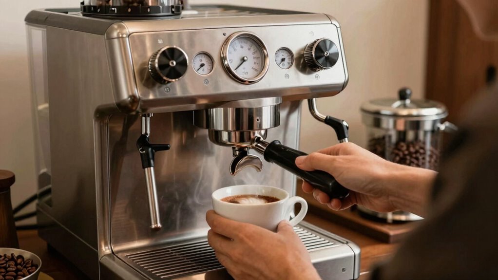 manual control for brewing