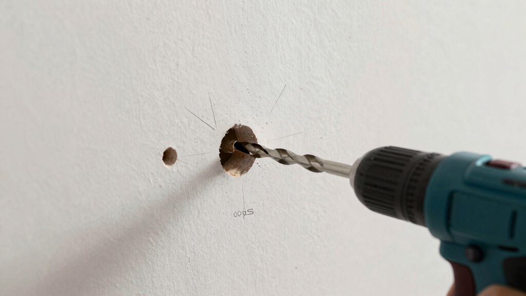 mark measure drill carefully