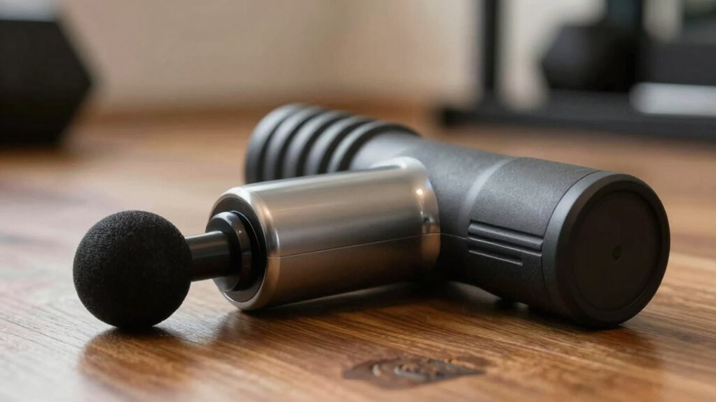 massage gun or foam roller