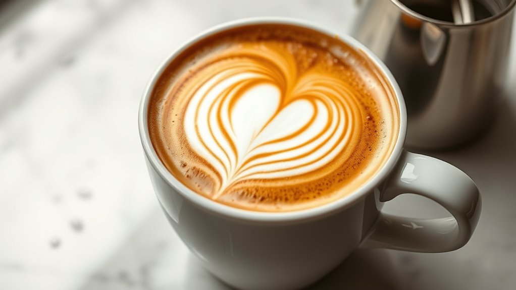 mastering latte art pouring