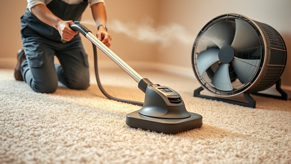 maximize airflow for quick drying