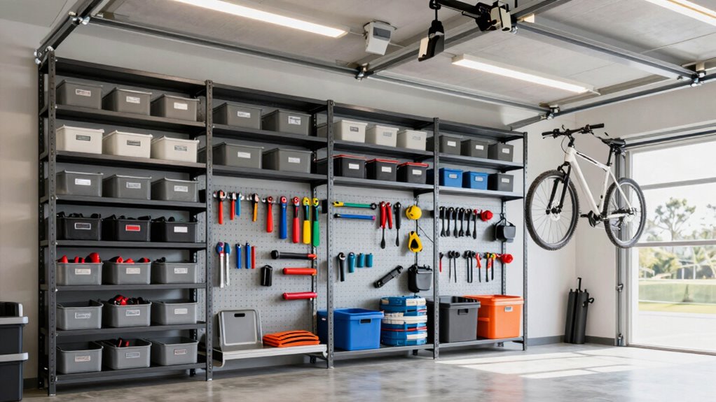 maximize garage vertical space