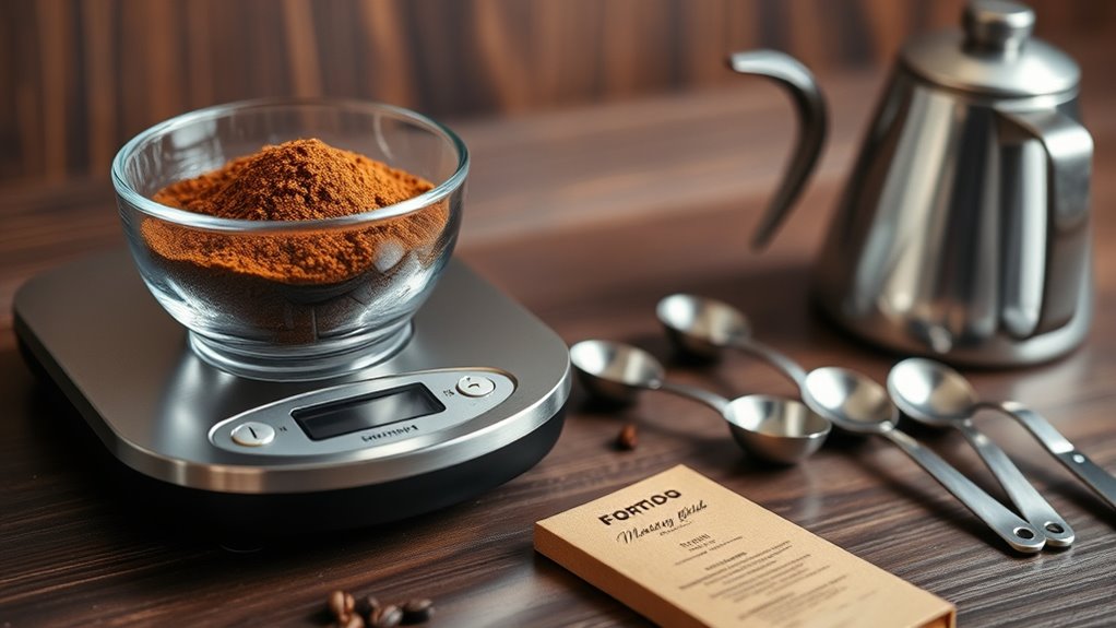 measure grind brew consistently