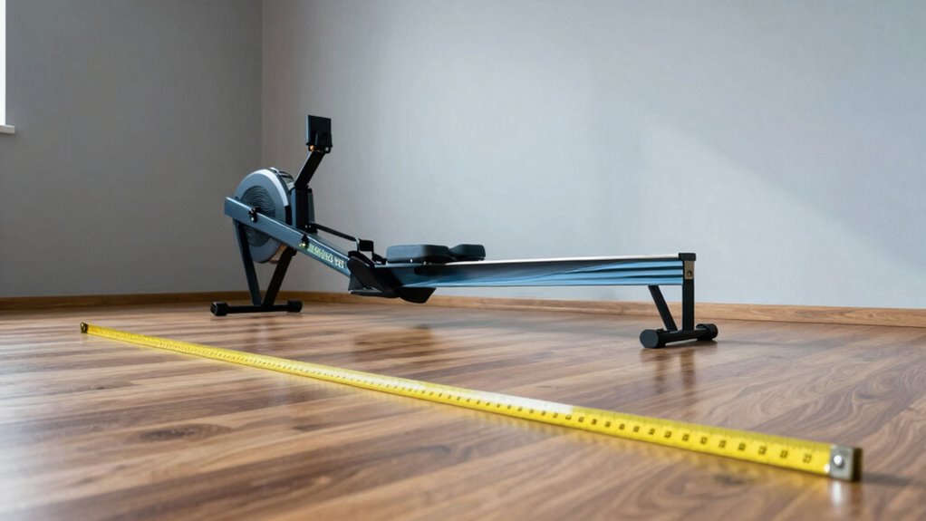 measure space for rowing