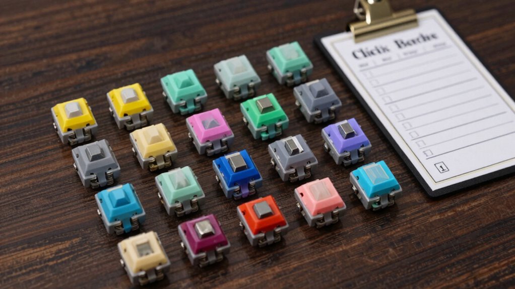 mechanical switch typing preferences