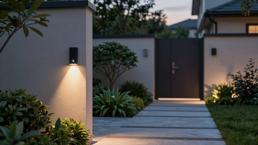 motion sensors enhance security