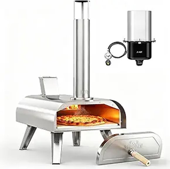 multi fuel outdoor pizza oven