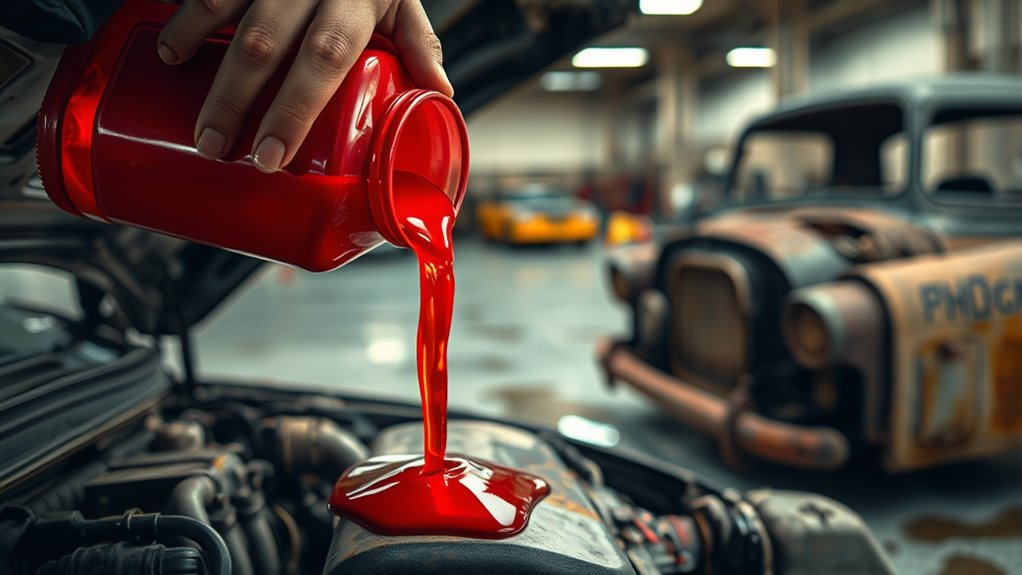 neglecting transmission fluid maintenance
