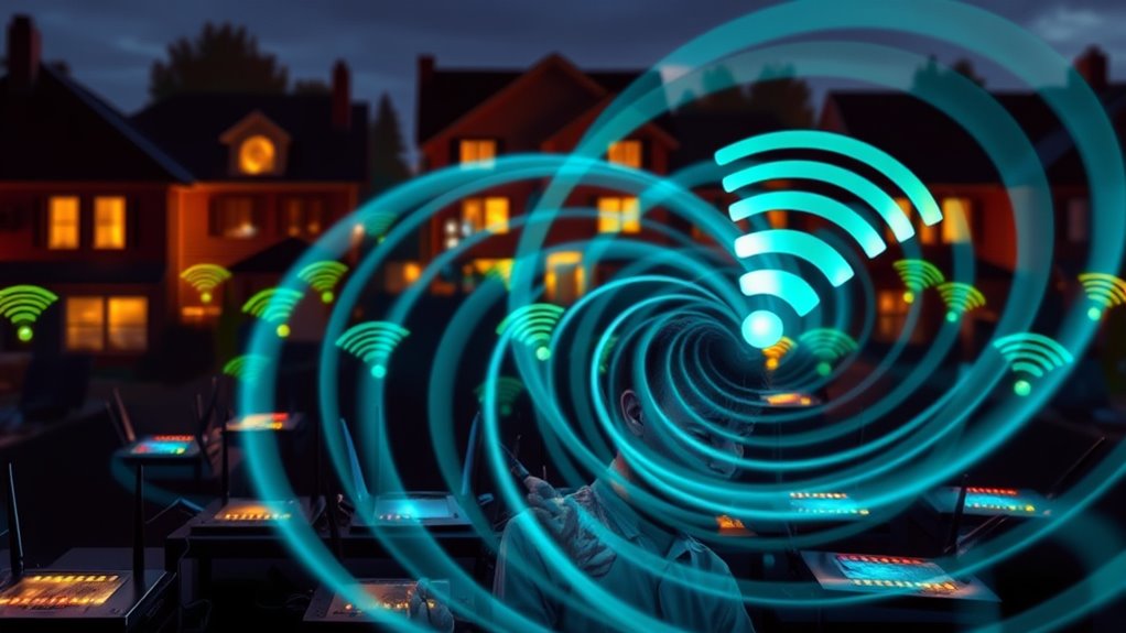 neighboring wi fi interference issues