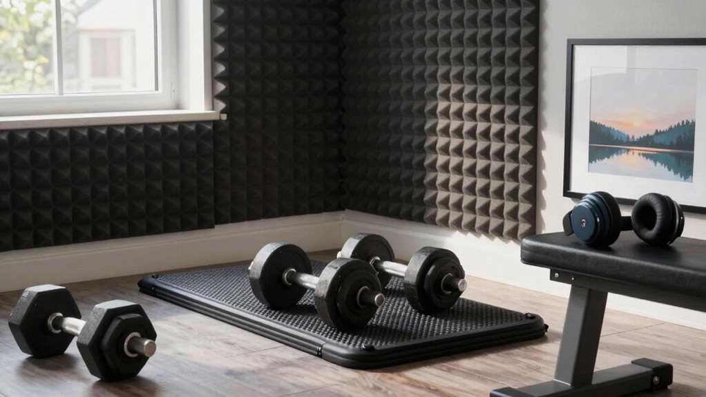 noise reduction in home gyms