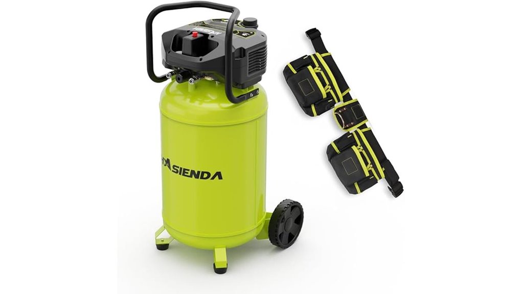 oil free air compressor 20 gallons