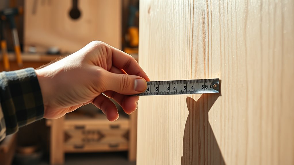 one handed measurement techniques