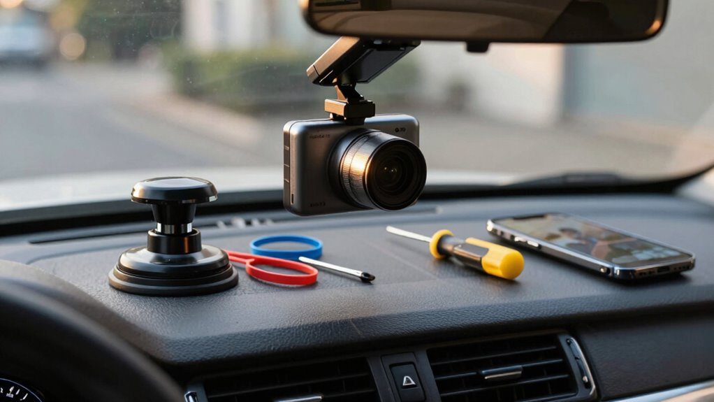 optimal dash cam setup
