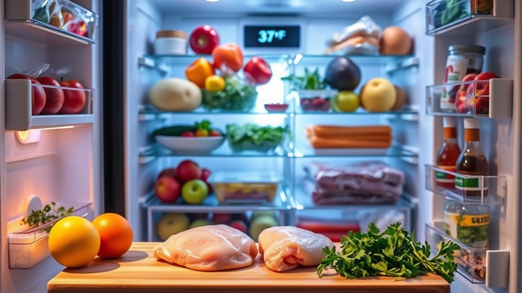 optimal fridge temperature settings