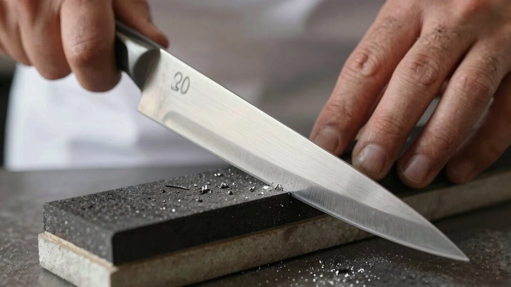 optimal sharpening angle importance