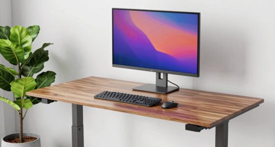 optimal standing desk height