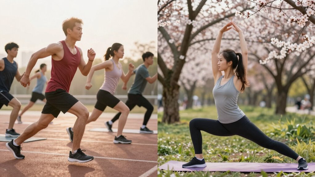 optimal warm up timing