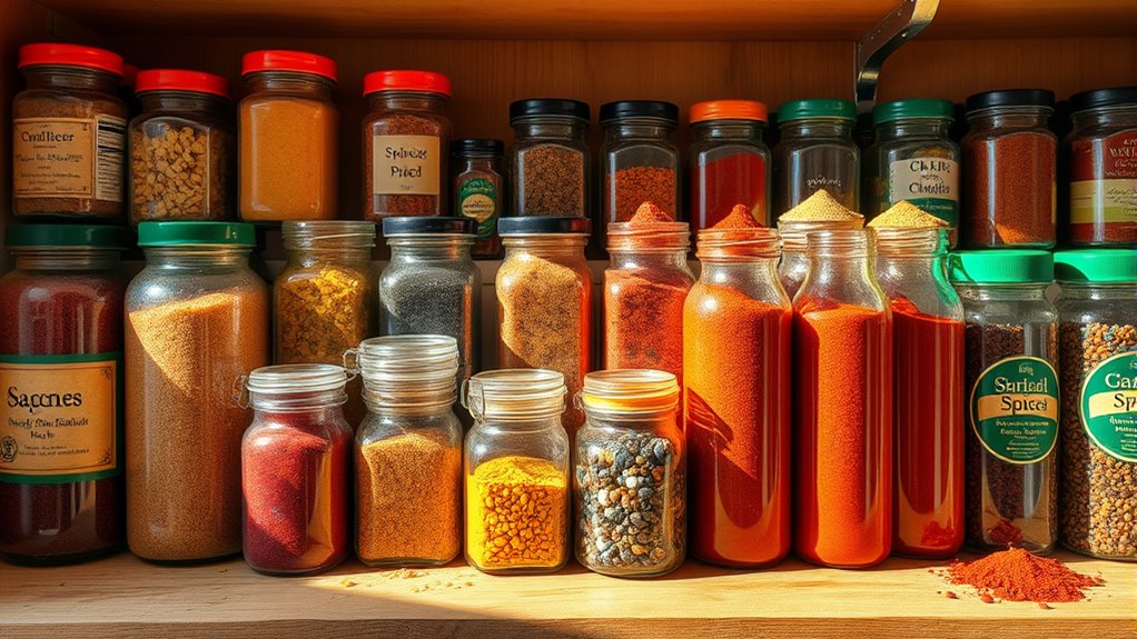 organize your spice collection